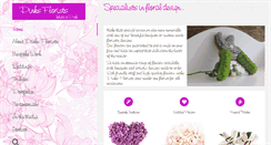 Desktop Screenshot of pinks-florists.com